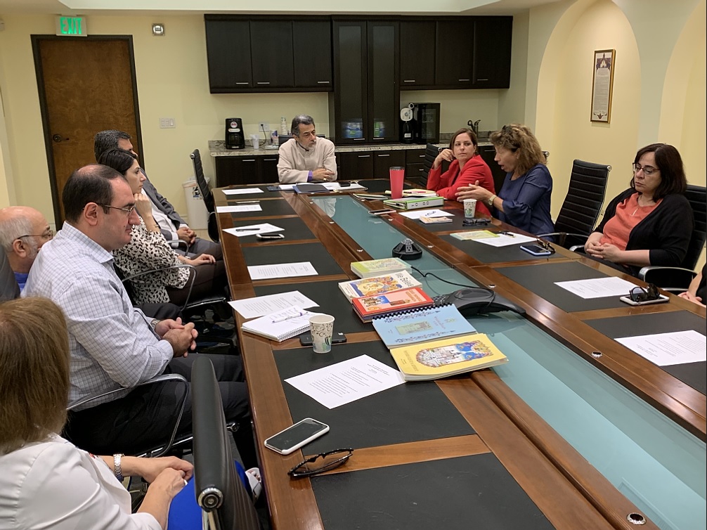 Armenian School Principals, Teachers and Religious Instructors Meet at the Diocesan Headquarters