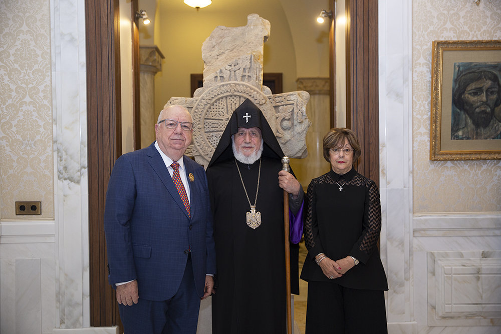 Order of Saint Sahak - Saint Mesrop Granted to Benefactor Dr. Garo Tertzakian