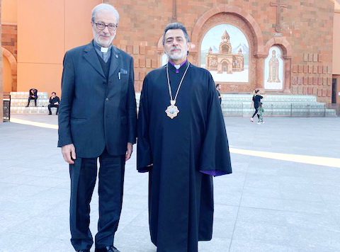 Spiritual Leader of Turkey’s Armenian Catholic Community Visits the Western Diocese