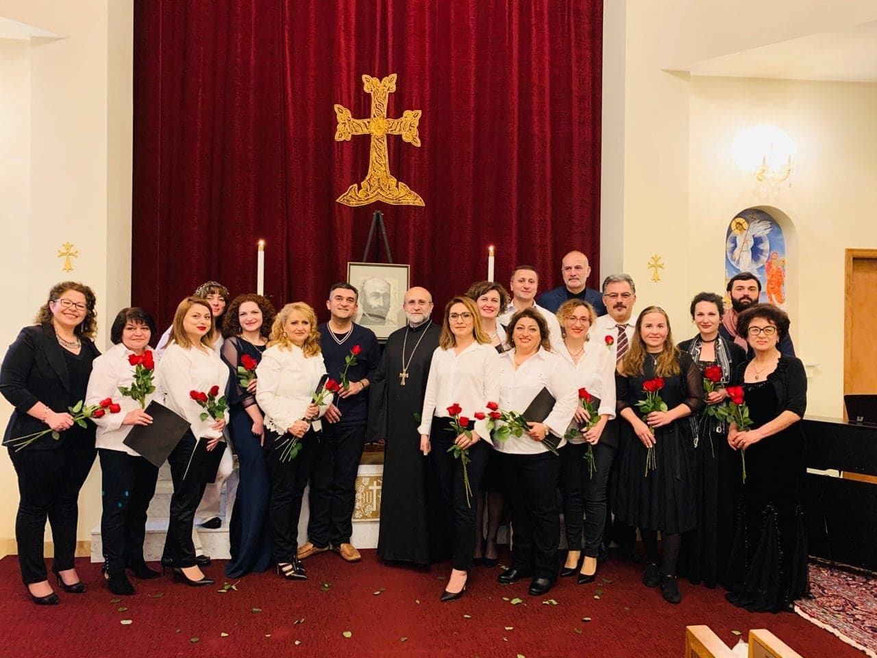 ԿՈՄԻՏԱՍ ՎԱՐԴԱՊԵՏ 150 ԱՄՅԱԿԻ ԱՌԻԹՈՎ ՀԱՄԵՐԳ ԵՎ ԴԱՍԱԽՈՍՈՒԹՅՈՒՆ ՍԻԱԹԸԼԻ Ս․ ՀԱՐՈՒԹՅՈՒՆ ԵԿԵՂԵՑՈՒՄ 