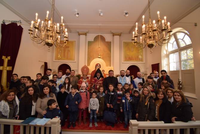 Expanding the Fundraising Mission of the Renovation of the Mother Cathedral of Holy Etchmiadzin - Primate Travels to Belgium and the Netherlands and Meets with Armenian Communities