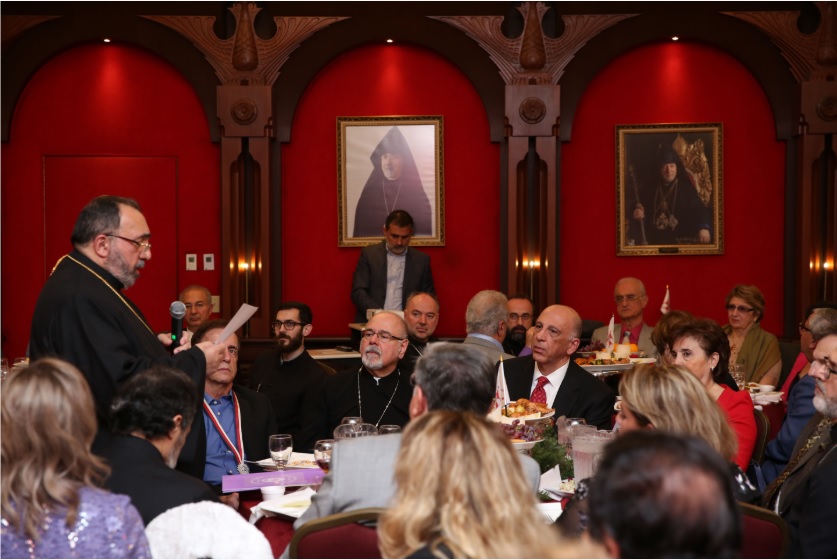 Western Diocese hosts reception in honor of His Beatitude Archbishop Nourhan Manougian, Armenian Patriarch of Jerusalem