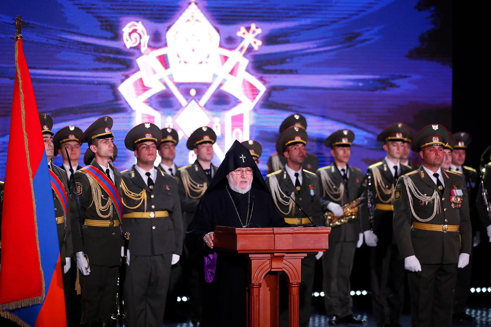 Catholicos of All Armenians: “The Free and Secure Life of the Homeland and Our Solidarity for the sake of that Security are Above Everything”