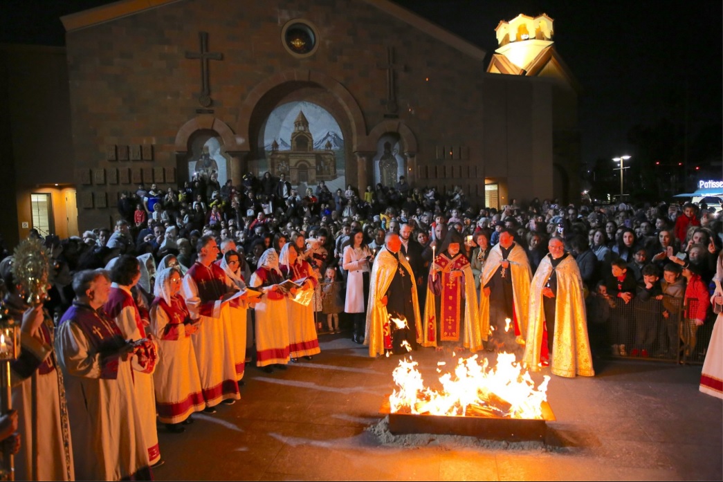 Dyarnuntarach Service at St. Leon (Srbots Ghevontiants) Armenian Cathedral