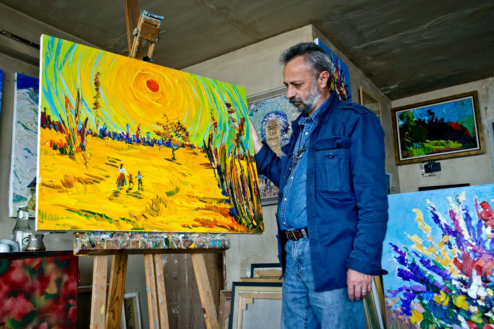 EXCLUSIVE EXHIBIT OF PAINTINGS OF NIKOL AGHABABYAN AT ZORAYAN  MUSEUM ON MARCH 17 AND 18