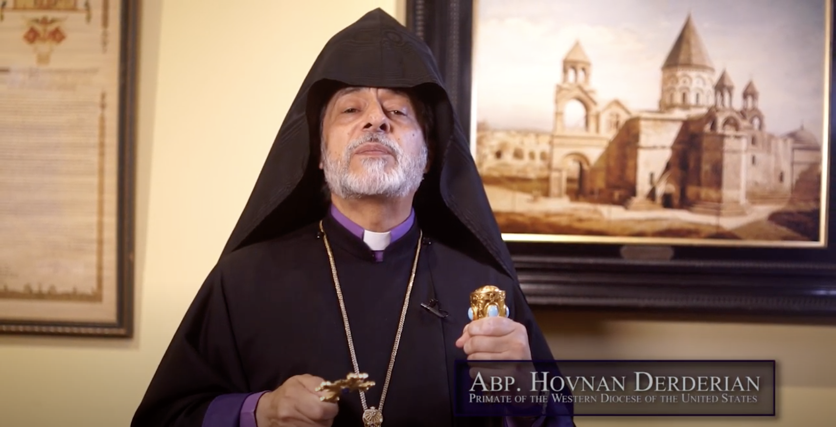 EASTER MESSAGE OF HIS EMINENCE ARCHBISHOP HOVNAN DERDERIAN, PRIMATE OF THE WESTERN DIOCESE OF THE ARMENIAN CHURCH OF NORTH AMERICA AND MEXICO