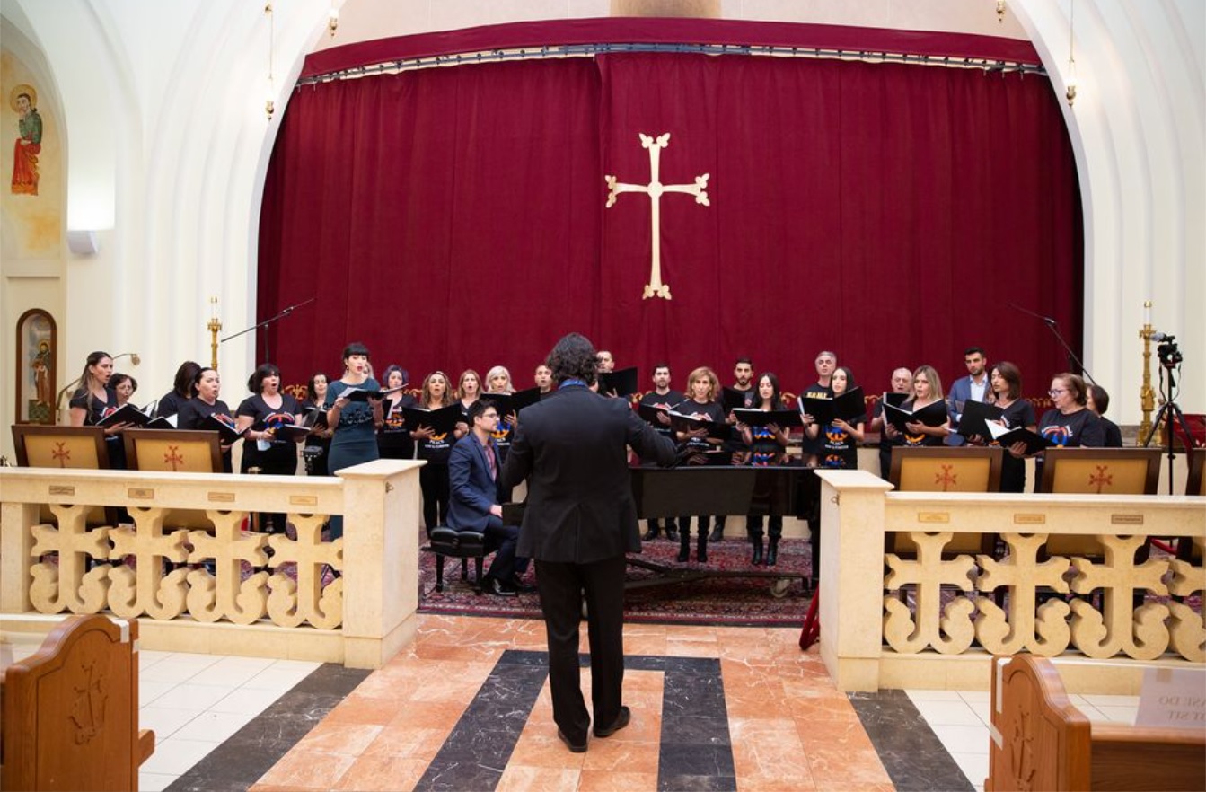 CHARITY CONCERT AT ST. LEON  ARMENIAN CATHEDRAL BENEFITTING ARMENIA FUND 