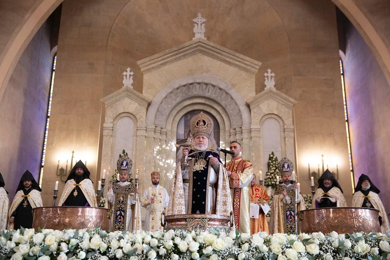 Pontifical Divine Liturgy in the St. Gregory the Illuminator Mother Cathedral of Yerevan