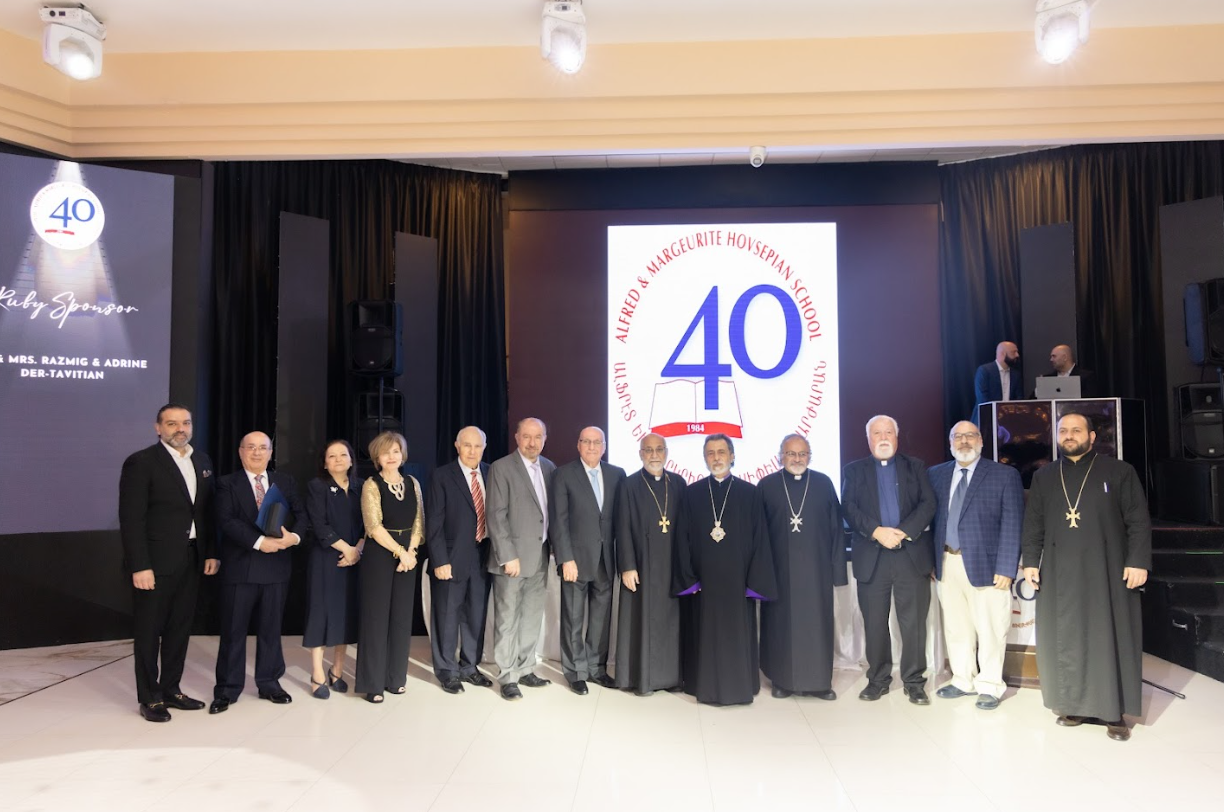 HOVSEPIAN SCHOOL'S 40TH ANNIVESARY CELEBRATION HELD AT THE KALAYDJIAN HALL ON MARCH 8TH 
