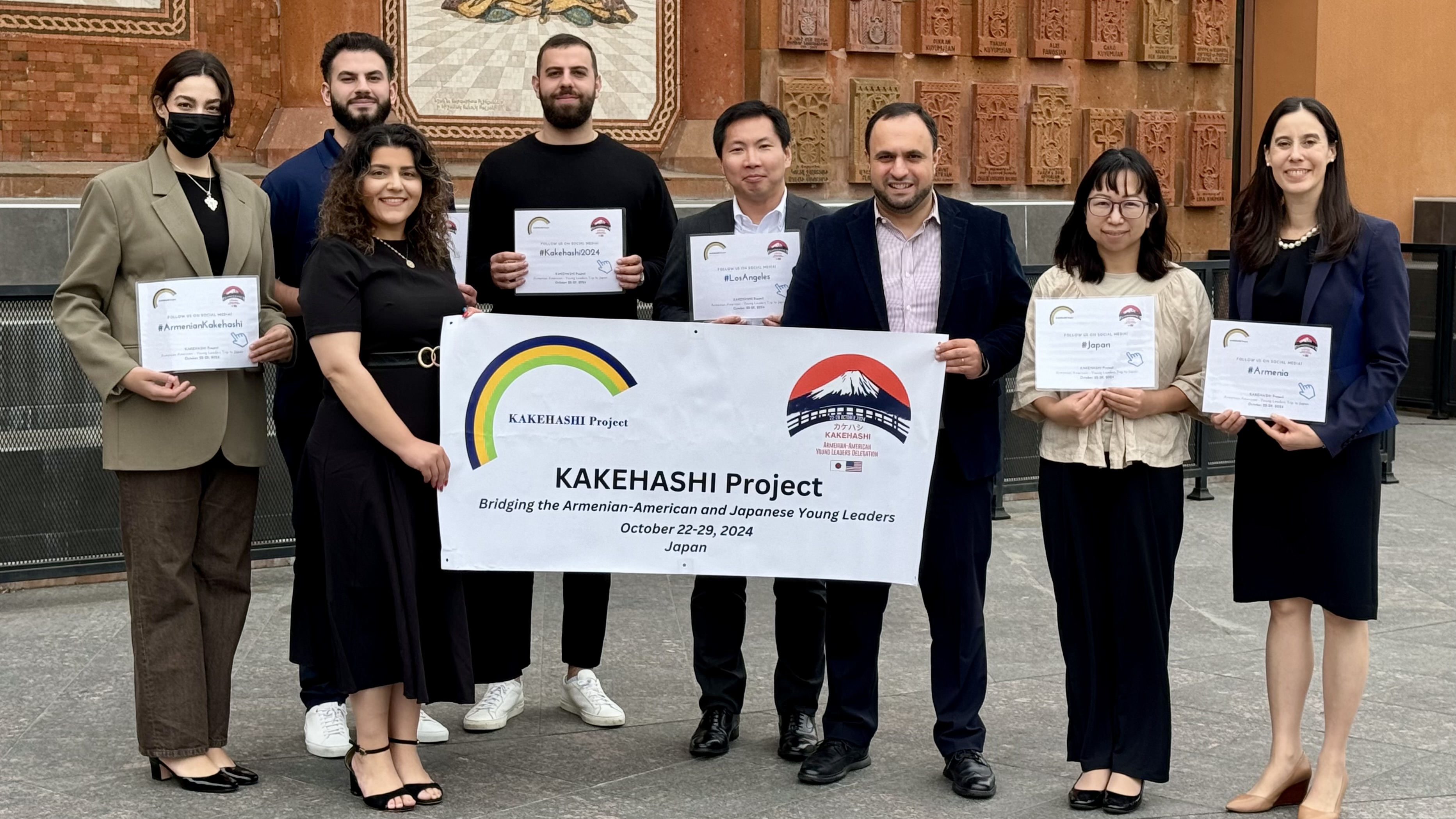FROM LA TO TOKYO:  ARMENIAN AMERICAN YOUNG LEADERS GEAR UP FOR THE KAKEHASHI PROJECT