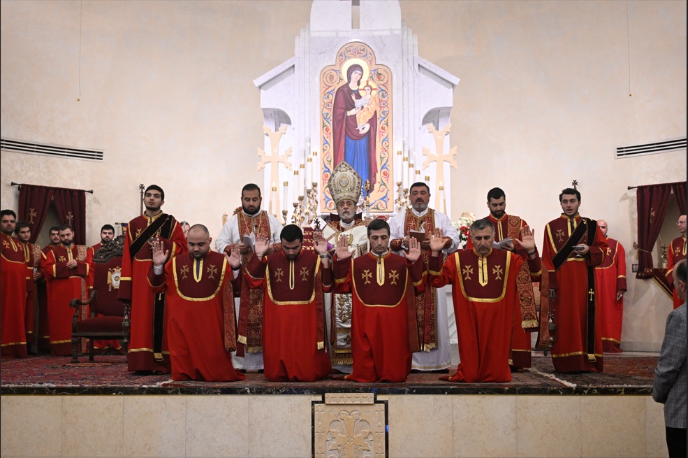 Western Diocese Celebrates Archbishop Hovnan Derderian's 45th Anniversary of Ordination into the Sacred Order of the Priesthood