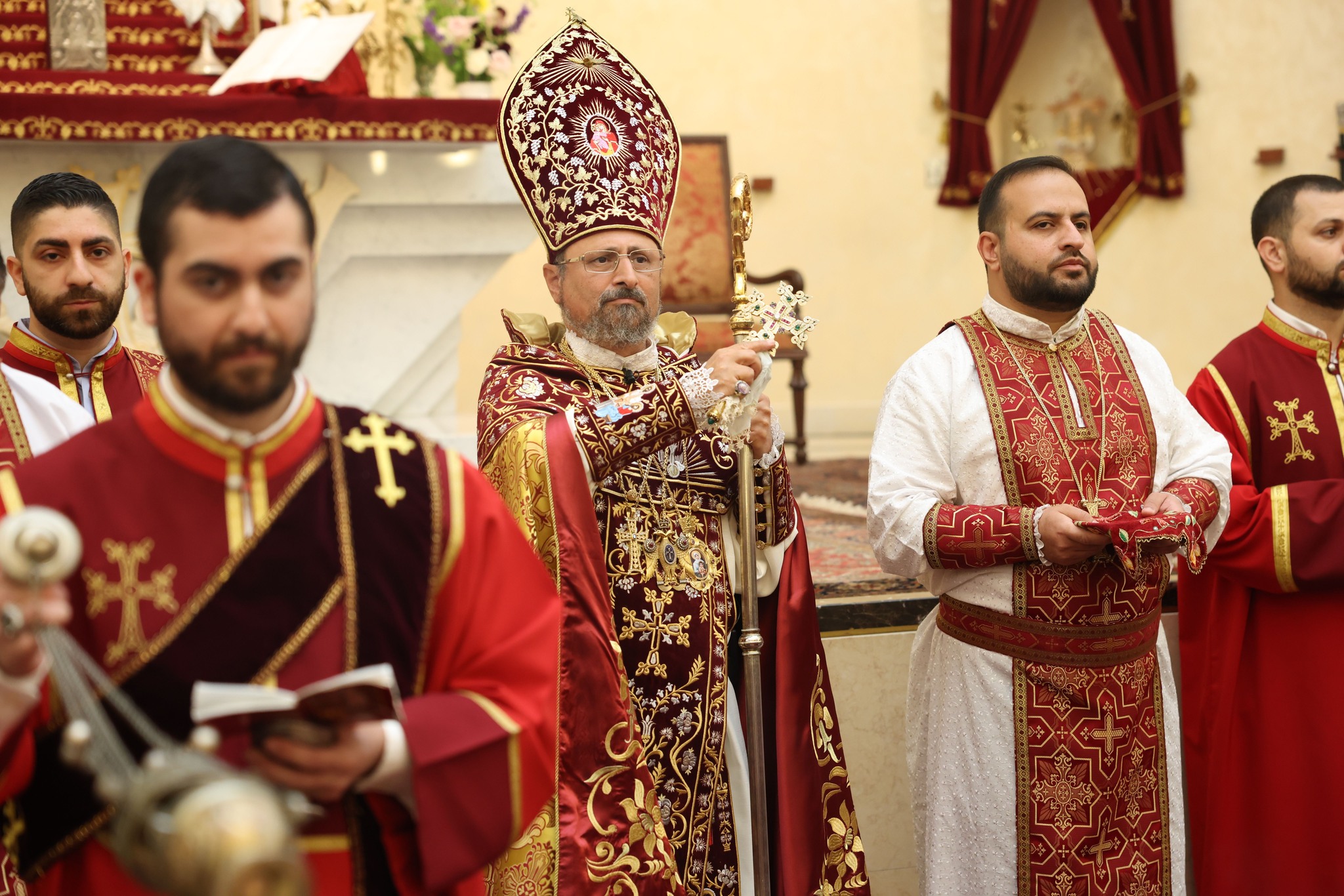 Patriarchal Celebration of the Divine Liturgy at St. Leon (Ghevontiants) Armenian Cathedral and Banquet